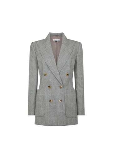 Prince Of Wales Check Bianca Jacket
